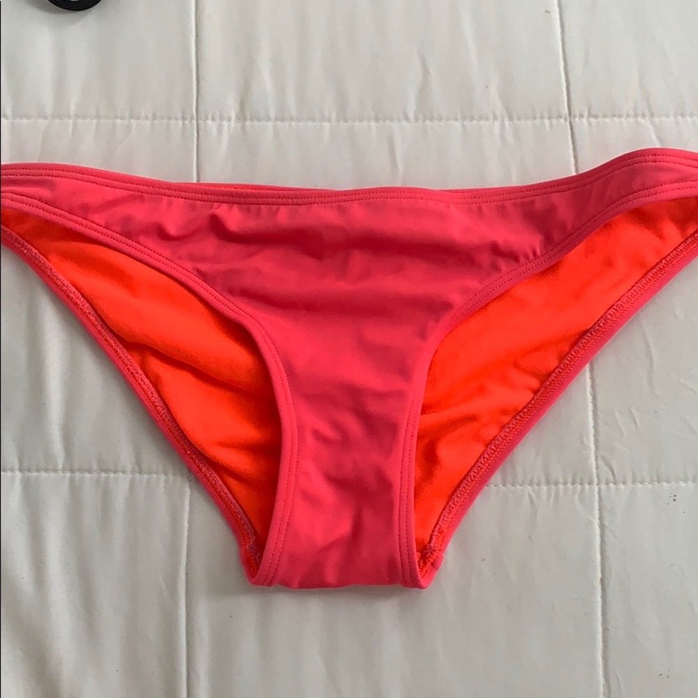 Pink bikini bottom